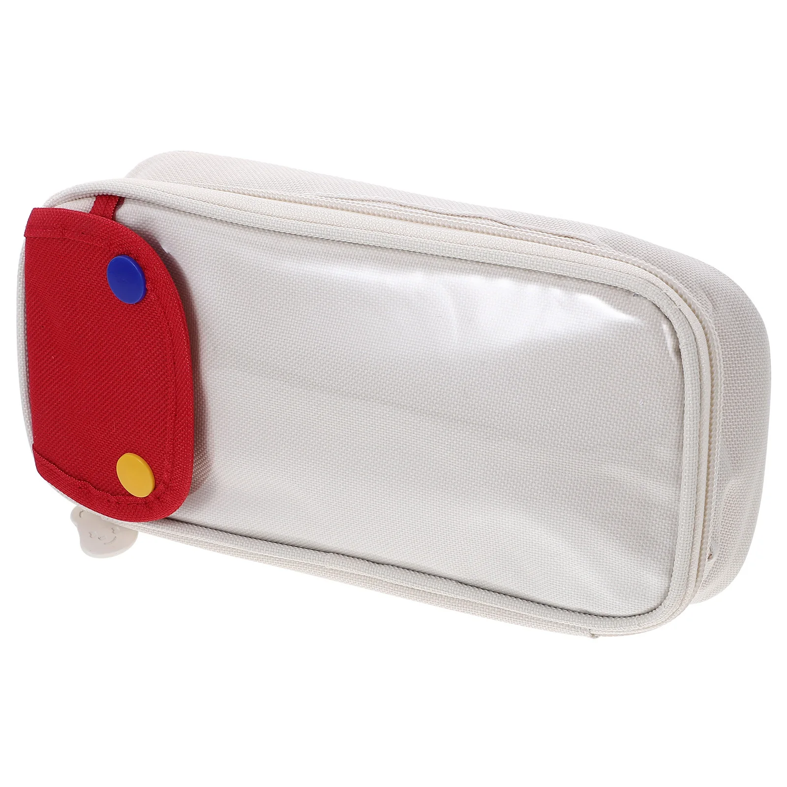 

Adorable Pen Pouch Cartoon Design Smooth Zipper Safe Storage Space for School Office Supplies Stitch Pencil Case