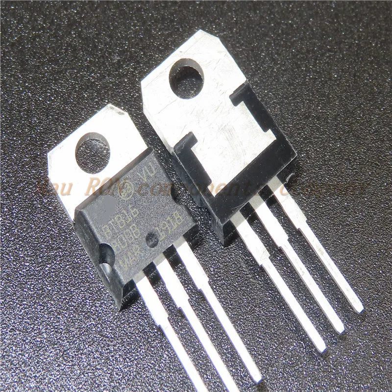 10PCS/LOT  BTB16-800B BTB16-800 BTB016 Triacs 16 Amp 800 Volt TO-220 new original In Stock