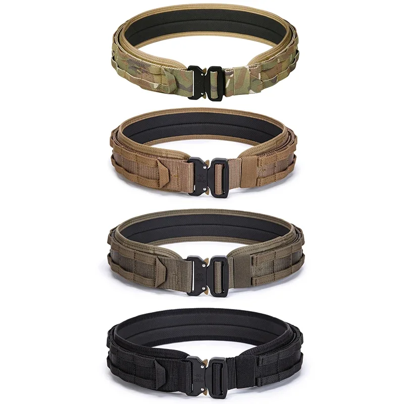 

Tactical Waist Belt Army Multi-Purpose Nylon Belt Police Law Enforcement Security Work Patrol Gear Belt