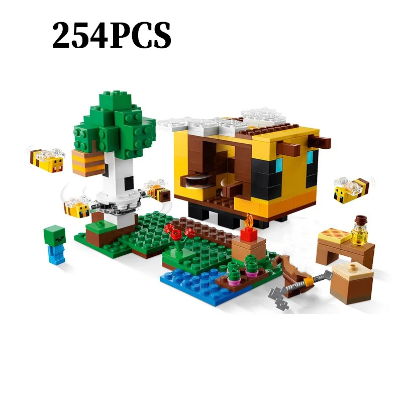 Classic game Minecrafted Dark World Building Blocks Birthday Gift Toys Boys Christmas Gift DIY MOC