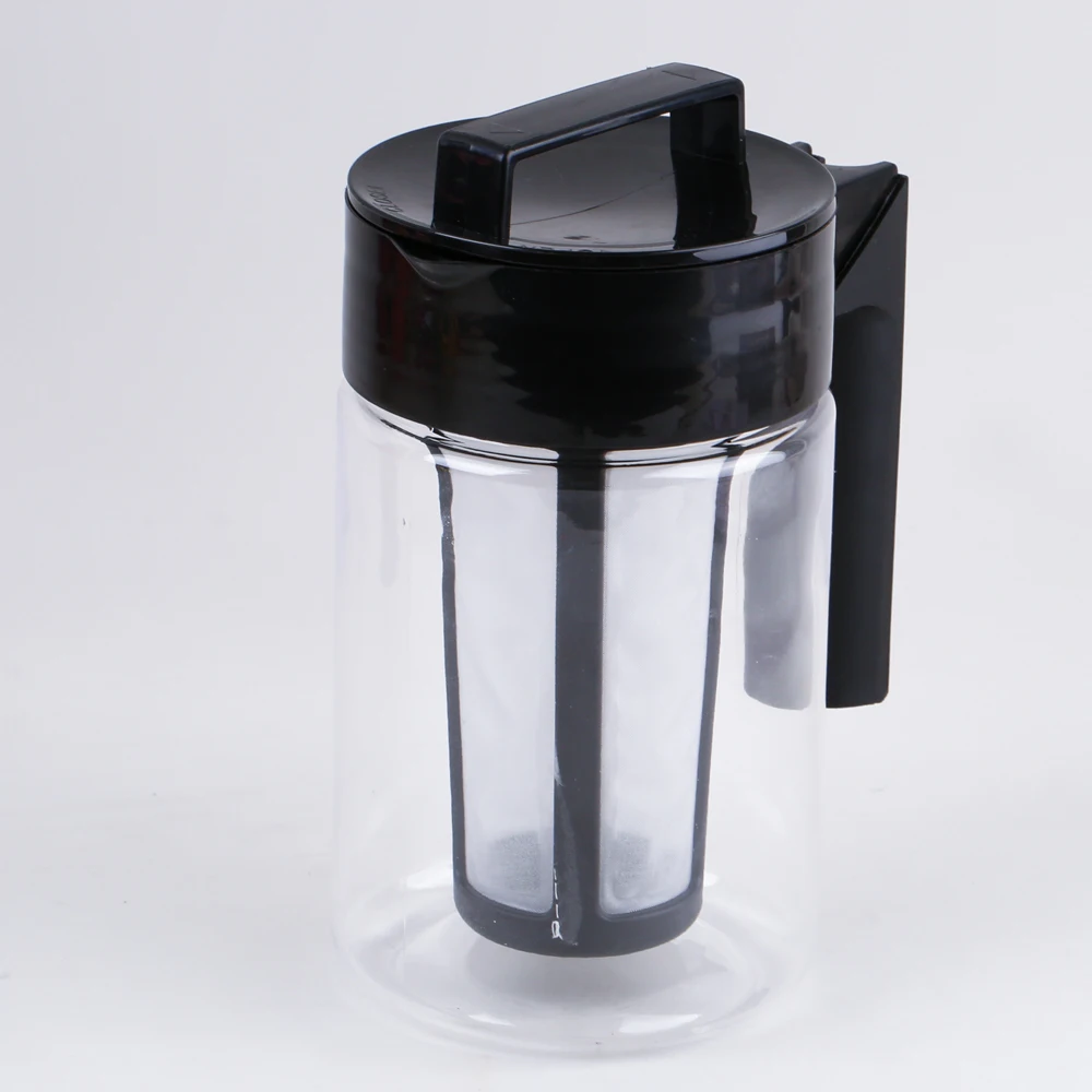 1pcs 900ML Cold Brew Iced Coffee Maker With Coffee Filter and Handle