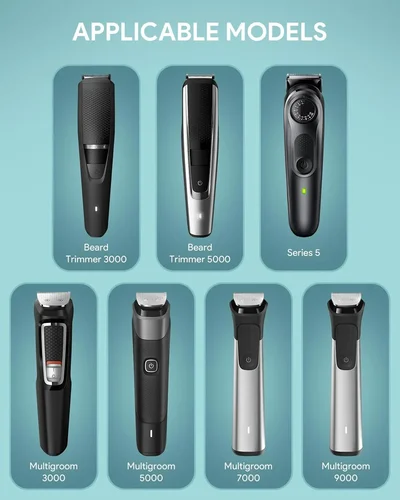 Imagen 2 del producto Yinke-funda de afeitadora de viaje para Multigroom Series 3000/5000/7000/9000, organizador de bolsa de almacenamiento de accesorios para recortadora de barba eléctrica para hombre