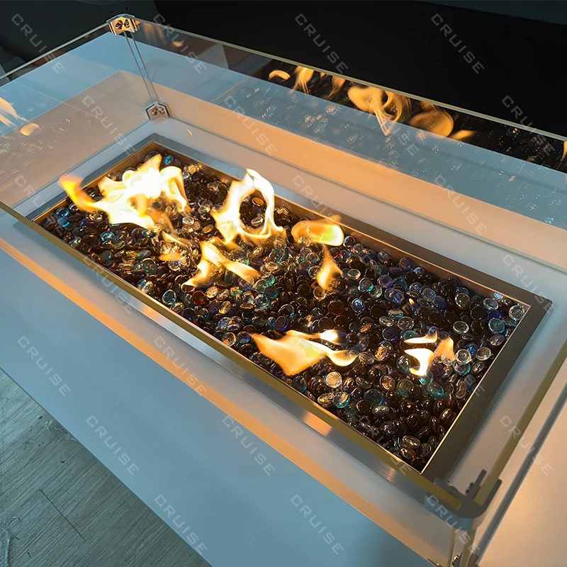 

1450*600*450 мм открытый умный дистанционный зажигание природный газ СПГ пропан сжиженный нефтяной газ конь стол камин