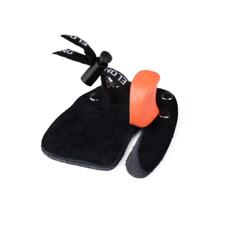 1pcs, Archery Finger Tab Finger Guard Protection Pad Glove Tab for Bow Shooting Finger Protector Right Hand