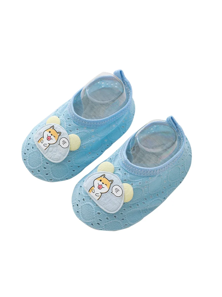 Floor Socks Baby Summer Thin Baby Walking Shoes Soft Sole Mesh Breathable Non-slip Insulation Indoor Cute Children