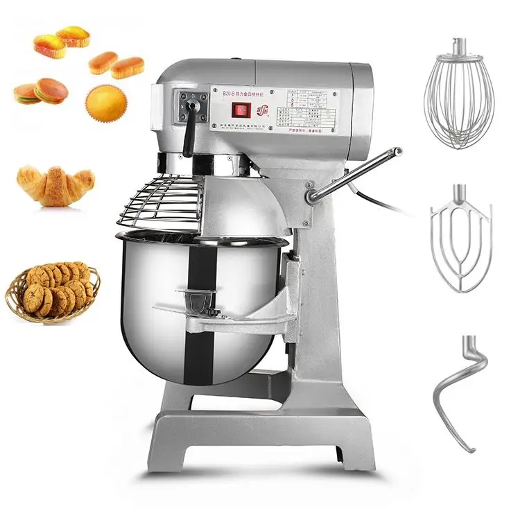 Industrial planetary self stand cake mixer price 20L / commercial bakery cake mixer