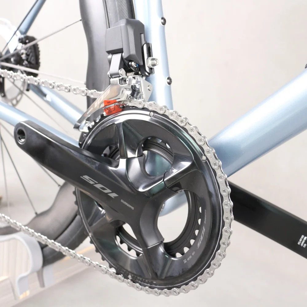 24 سرعة الطريق دراجة كاملة TT-X70 R7170 Di2 مجموعة YS3481 الطلاء الكربون المتحدث العجلات 7.55 كجم دراجة #4