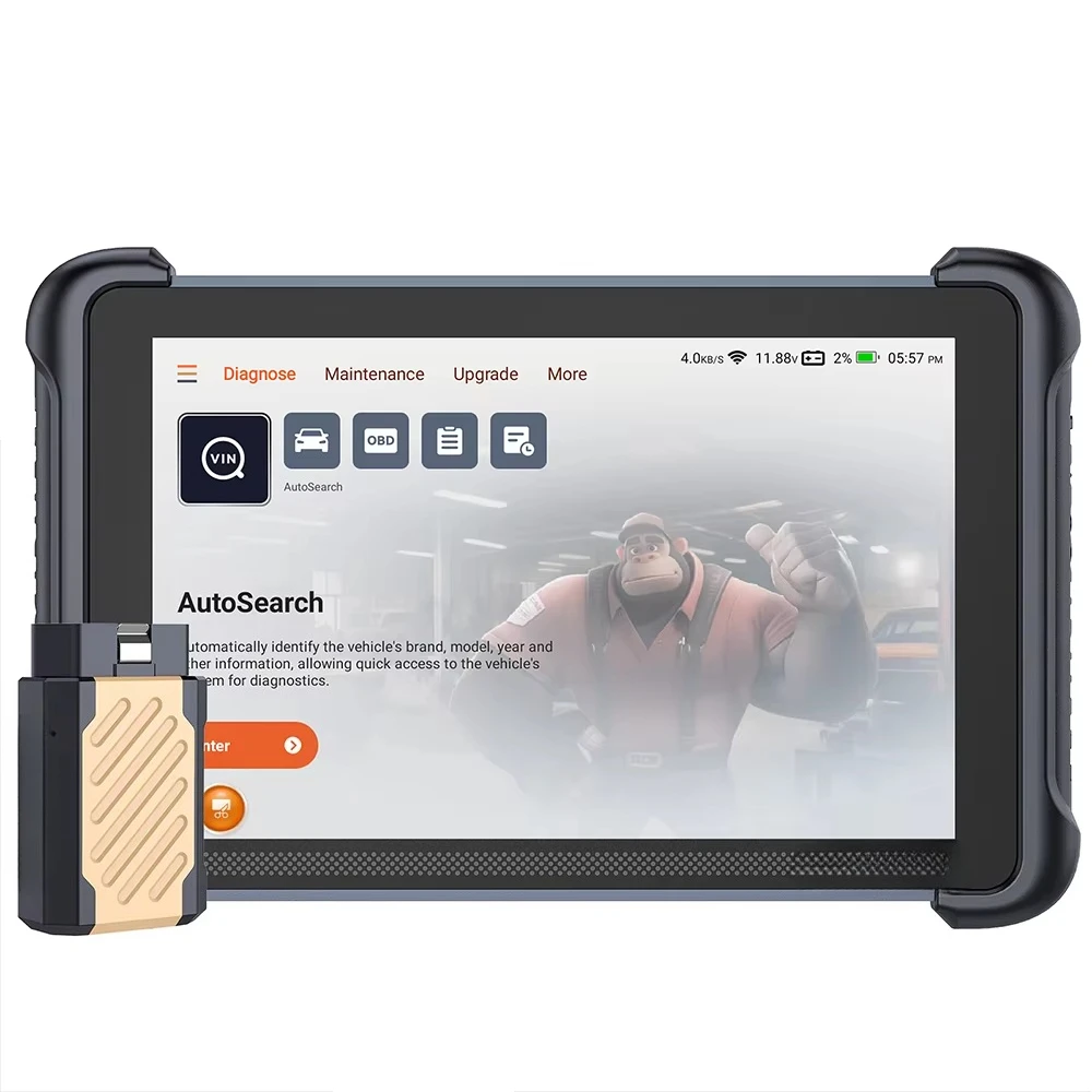 689BT Car Vehicle Diagnostic Tool CANFD DOIP Bi-directional ECU Coding 34 Reset Full System Life Free Obd2 Scanner