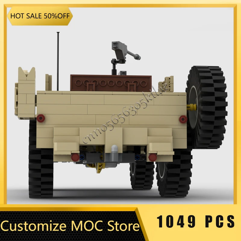 1049 Onderdelen Hot Selling MOC Jeep Model Modulaire DIY Set Bouwstenen Kinderen Montage Display Speelgoed Festival Verrassing Verjaardagscadeau