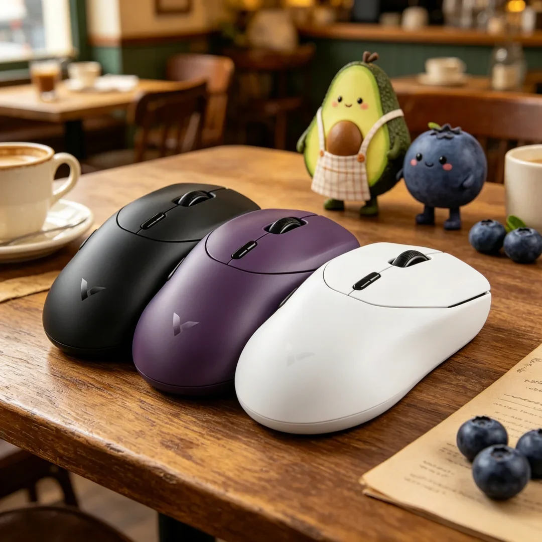 2026 Elite Rapoo VT9/VT9 MAX GEN-2 Wireless Gaming Mouse Pure 8K Wireless Polling Rate 53g Airweight Up to 750Hr Sustained