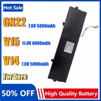 New V14 V15 GN22 Laptop Battery for Dere V14 V15 R12 Pro M12 MBook M11 R6 R9 Daysky V7 V9 15.6\