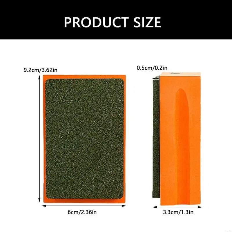 Carborundum Hand Poslish Pads Carborundum Sanding Pads 50/100/200/400 Схлинка шлифовального блока.
