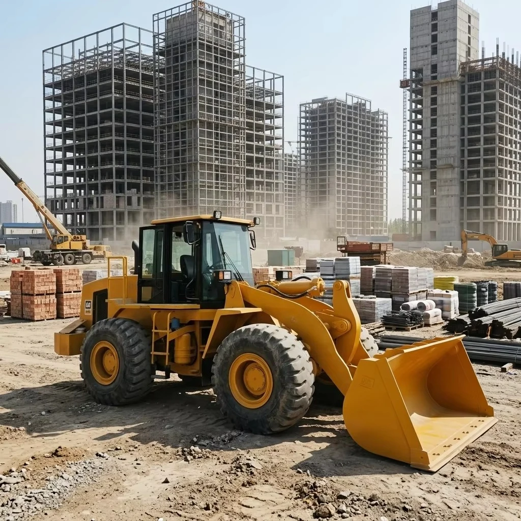 New Style Wheel Loader Original Loader 3.2-7.4m³ Bucket Capacity Construction Machinery for Sale