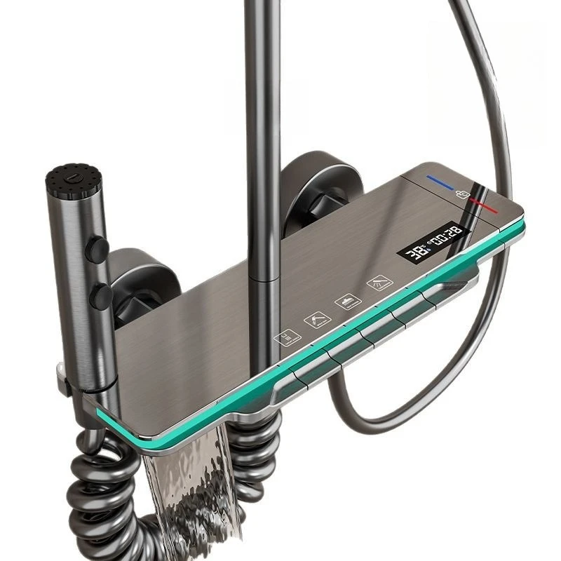 

All copper, shower set, toilet, home, smart