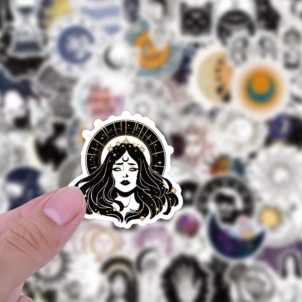 10/60PCS Astrologie Teken Constellation Graffiti Decoratieve Laptop Water Cup Skateboard iPad Waterdichte Sticker Kinderen Speelgoed