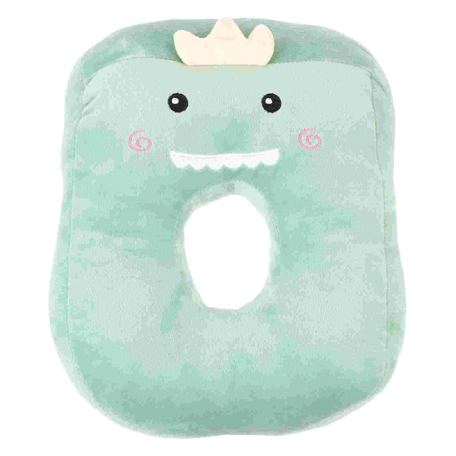 Perforated Ear Hole Nap Pillow Cartoon Animal Office Home School Comfortable Wear Resistant Ergonomic Cotton Support Spine