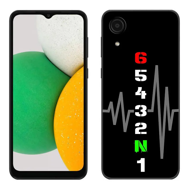 1N23456 motorcycle Phone Case For Samsung Galaxy A01 A03 Core A04 A20 E A02 A10 A21 A30 A50 S A40 A41 A6 A8 Plus A7 2018 Cover