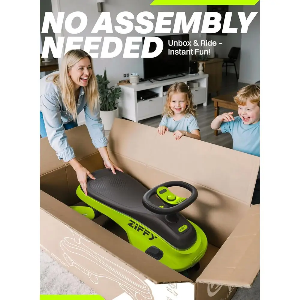 Elektryczny autko-korbielka 6V 5.5A z pedałami, podświetleniem, akumulatorem, funkcją 2w1, autko-korbielka, pojazd na akumulator z 2 prędkościami, zabezpieczenie przed przewróceniem