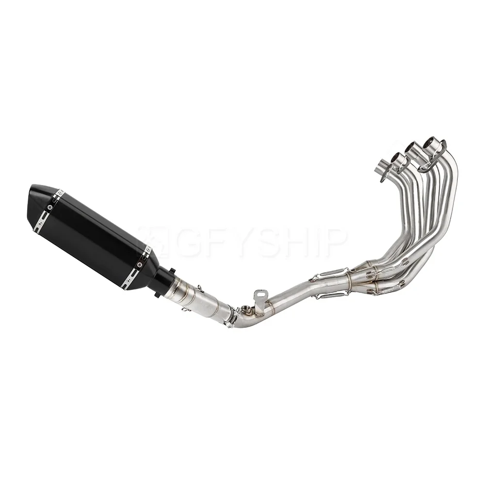 For Honda Hornet 600 2007-2013 CBR 600 F 2011-2013 CB600F CB600 Escape Slip-on Motorcycle Exhaust Muffler With Header Link Pipe