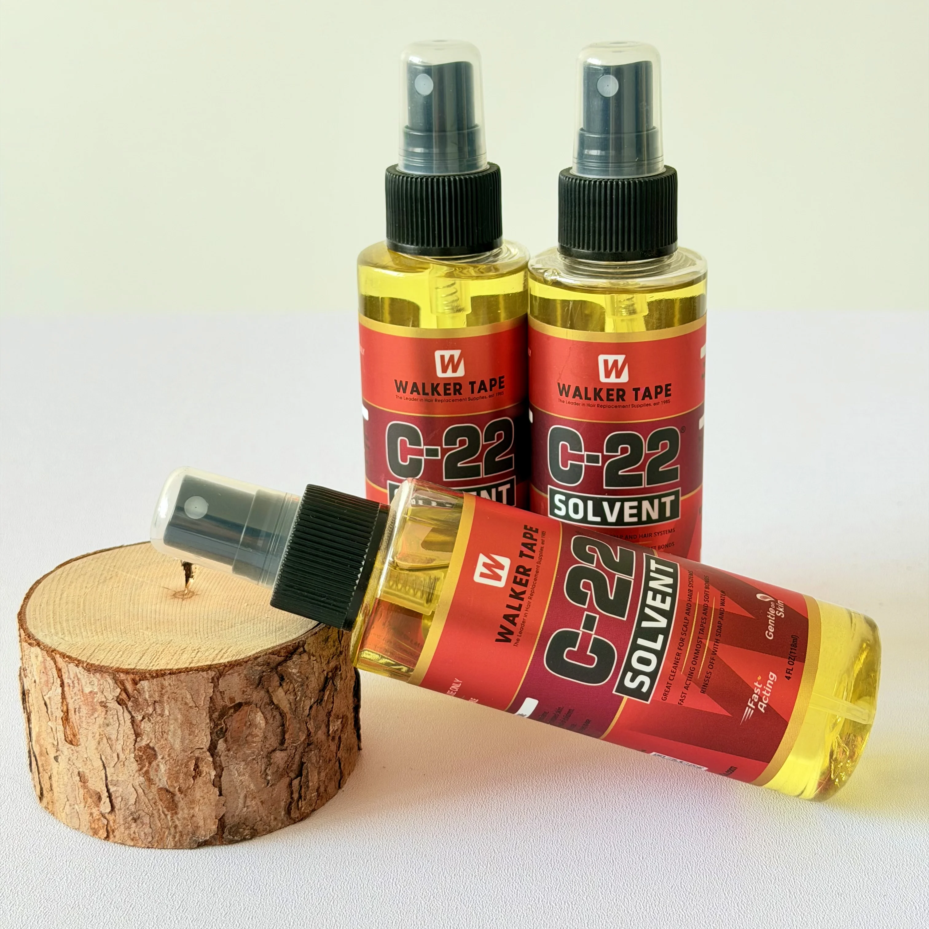 

4OZ C-22/bottle Solvent Spray Remover for Lace Wigs Toupee Adhesive Removers Wig Glue Remover for Tape Hair Extensions
