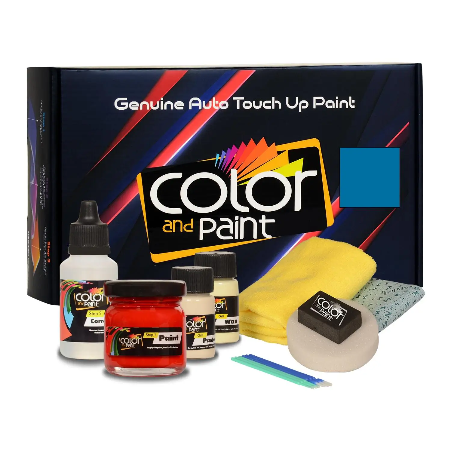 Color and Paint compatible with Ford Europe Automotive Touch Up Paint - CITRUS GOLD MET - S - Basic Care