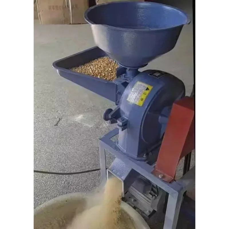 Młynek do kukurydzy, mały, wielofunkcyjny młynek do ziarna do użytku domowego i komercyjnego, do produkcji proszku z chińskiej medycyny.