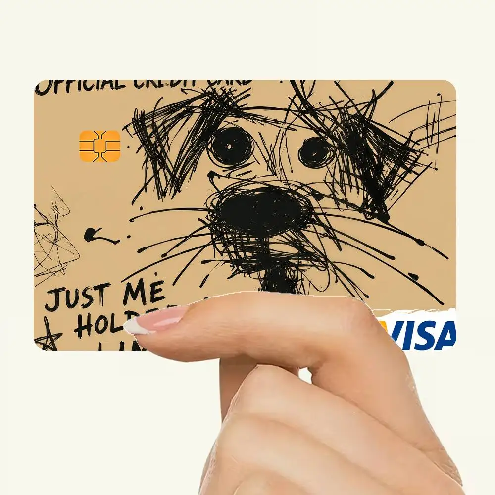 Trust Me No Limit Credit Card Stickers Bank Cards Public Transport Cards Waterproof And Scratch-Resistant Protective Film