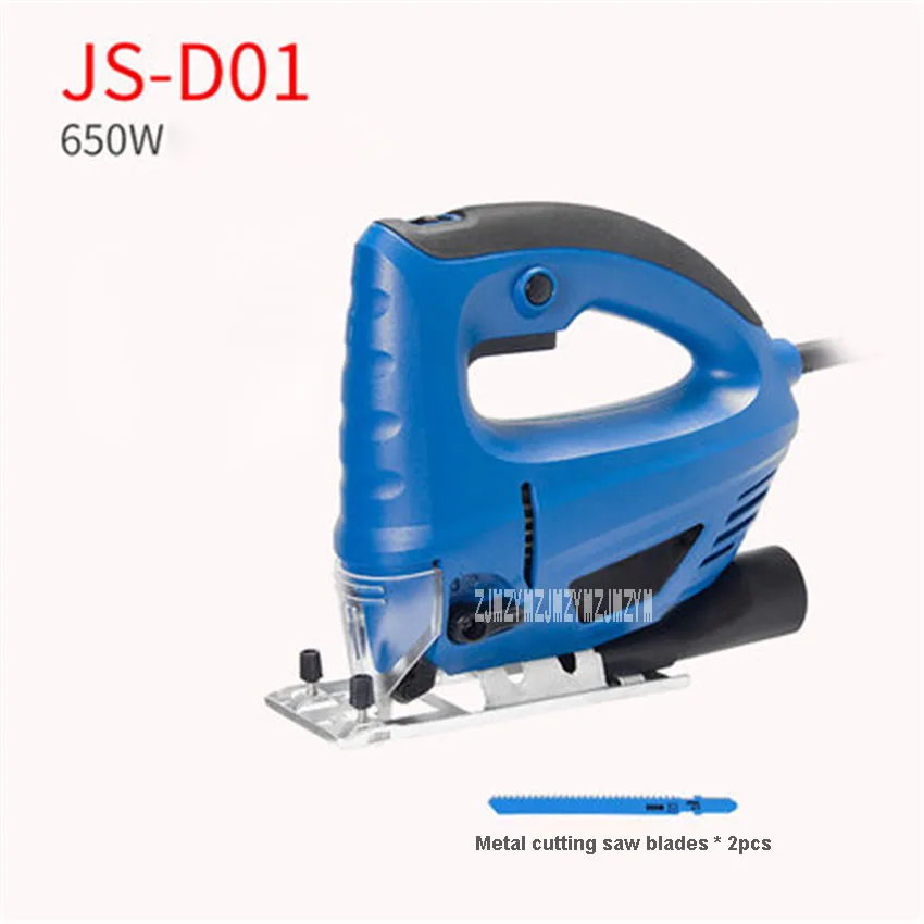 

JS-D01 Electric Jig Saw Chainsaw Cutting Machine Small Home Woodworking Tool 6 Variable Speed Electric Saw 220V 650W 3000r/min