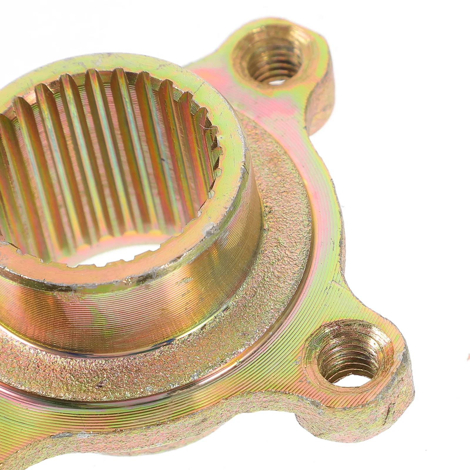 

Rear Axle Sprocket Brake Disc Fixed Seat For Atv Beach Cart Go Kart Durable Wheel Hub Replacement Rear Wheel Rim Hub For Quad