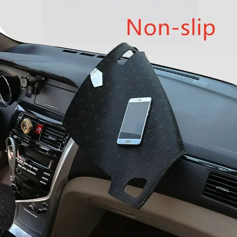 PU Leather LHD Dashboard Cover Dash Pretector Anti-Slip Mat Trim Dashmat Carpet For Jeep Compass 2017-2020
