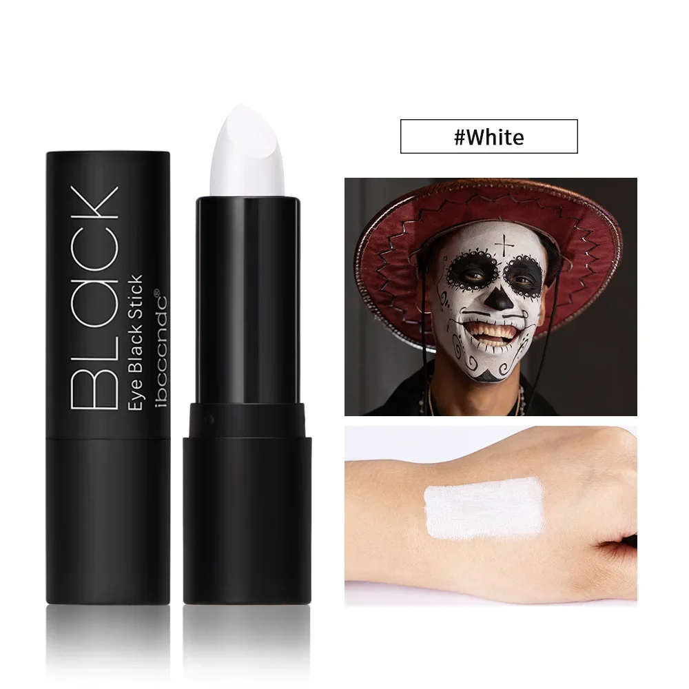 3 Colors Black Eyes Face Body Paint Stick Makeup Pen Safe Halloween Costume Party Sports Waterproof Baseball Maquiagem No Toxic