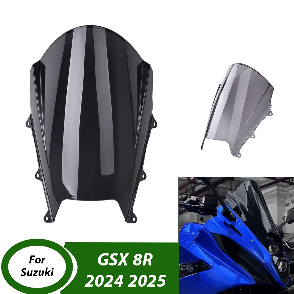 For Suzuki GSX-8 GSX 8R 8 R 2024 2025 Motorcycle  Windscreen Front Wind Deflector Shield Screen Accessories