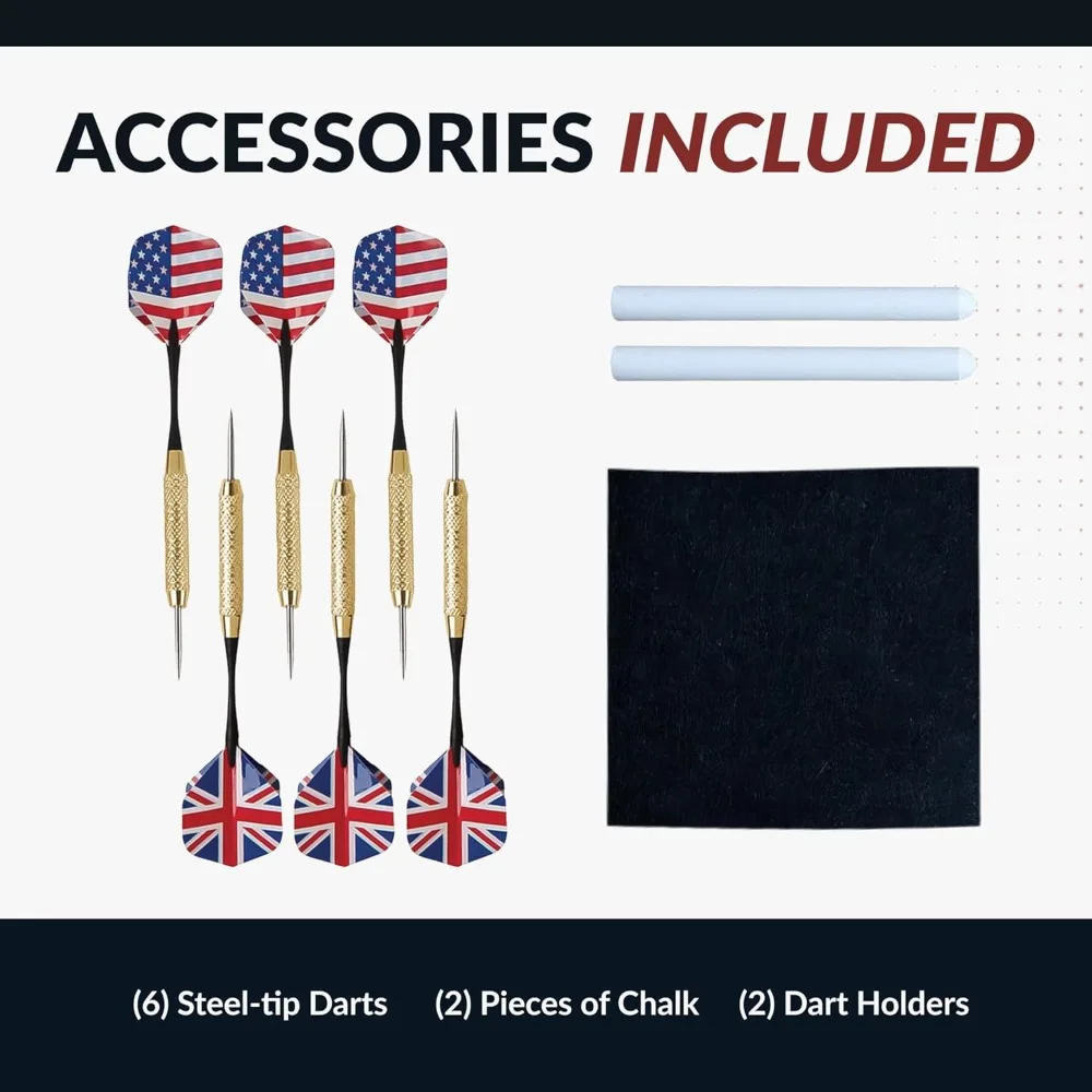 Juego de gabinete para diana de madera maciza de Hathaway Drifter