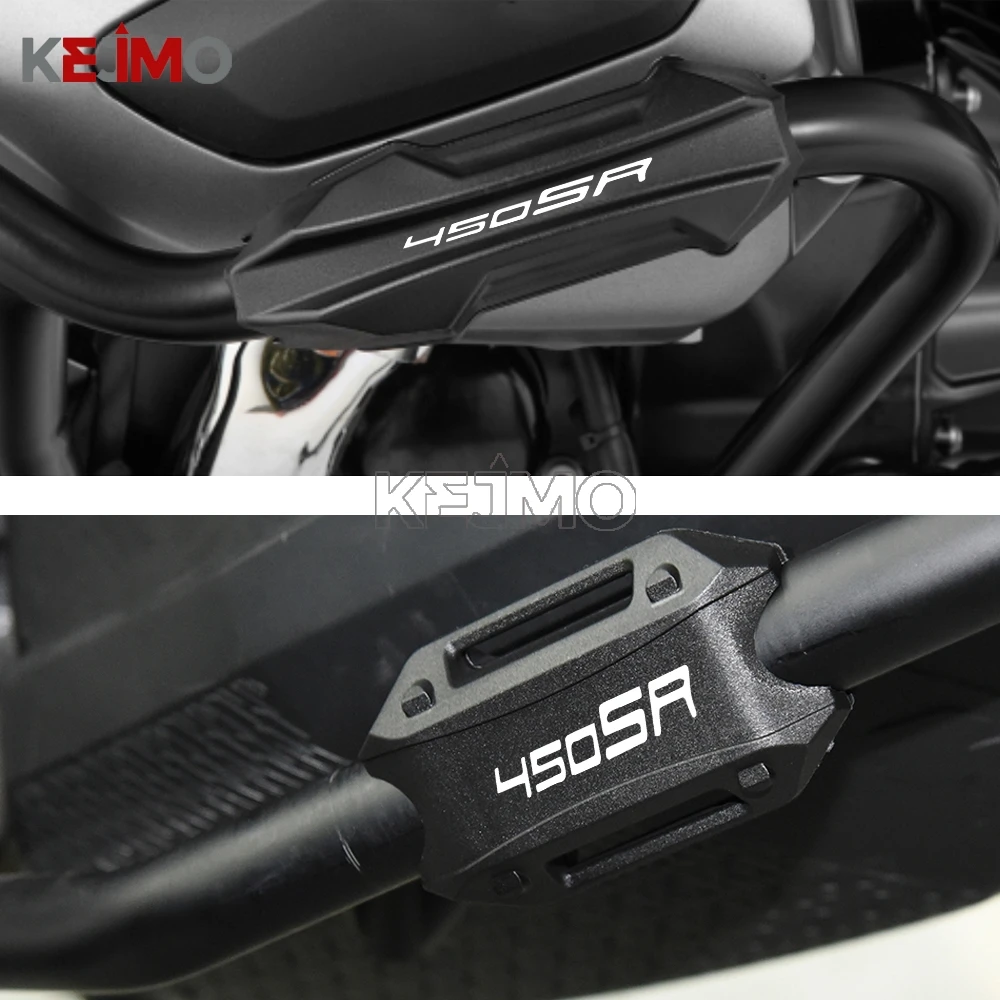 

25mm 450 SR SRS SS Motorcycles Engine Crash Bar Protection Bumper Decorative Guard Block For CFMOTO CFmoto 450SR 450SRS 450SS