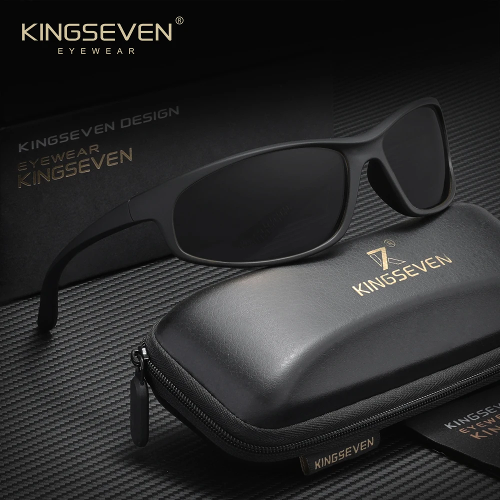 

KINGSEVEN мужские поляризационные солнцезащитные очки для занятий спортом на открытом воздухе TR90 велосипедные очки из материала для мужчин очки UV400