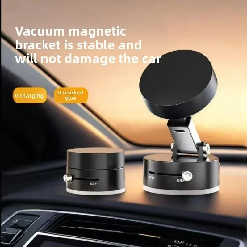 New Magnetic Car Phone Holder Foldable Multi-Function Desktop Universal Vacuum Suction Cup Phone Stand for Cars