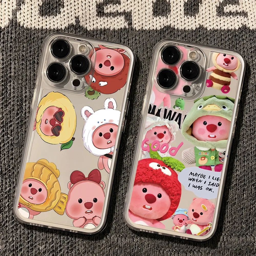 HOT Phone Case For Samsung A57 A07 A36 A26 A56 A16 A55 A35 A25 A15 A54 A34 A24 A14 A53 Cute Cartoon L-Loopys