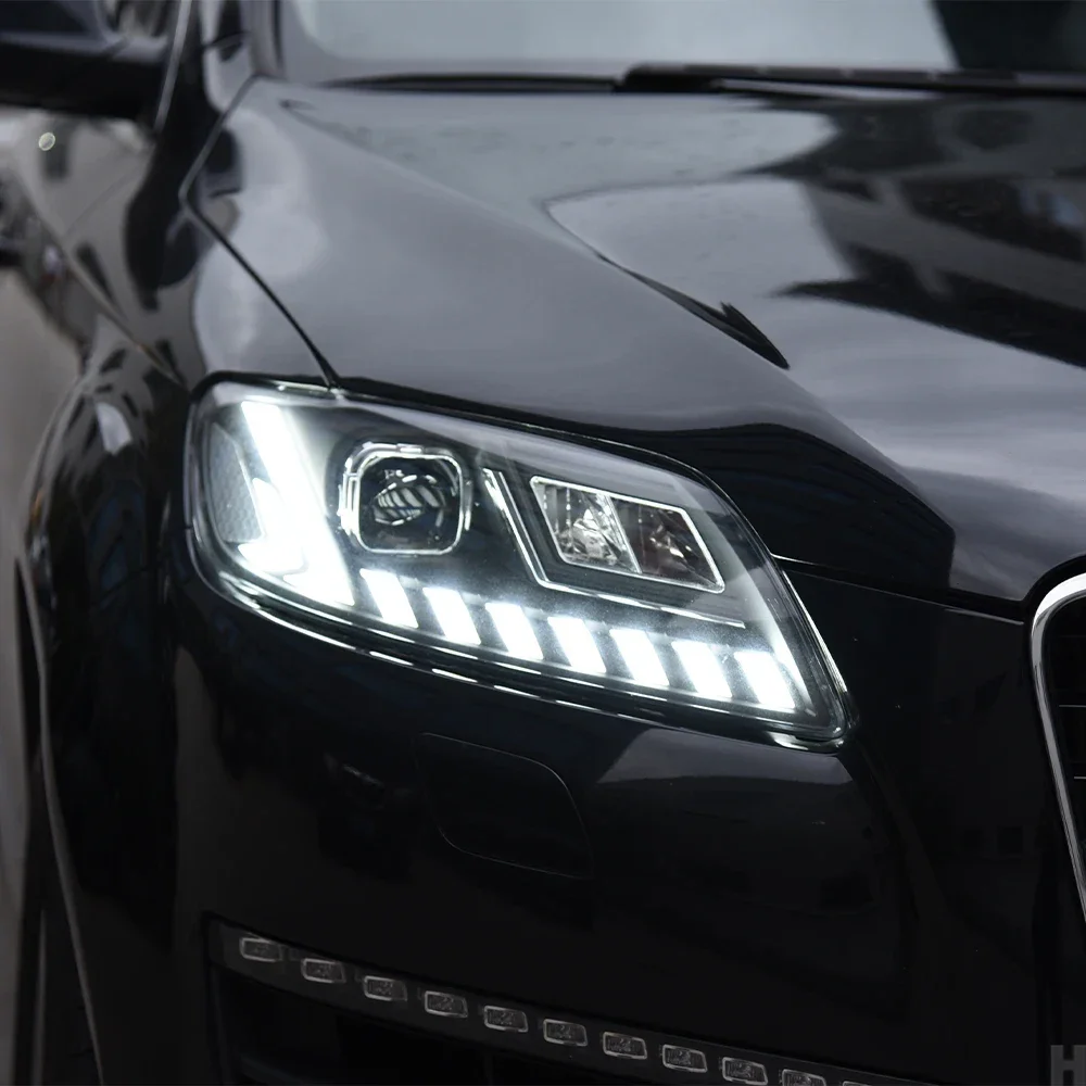 

Светодиодные фары Plug and Play для Audi Q7 2006-2015: Обновленные передние фары с динамическими линзами-проекторами и аксессуарами