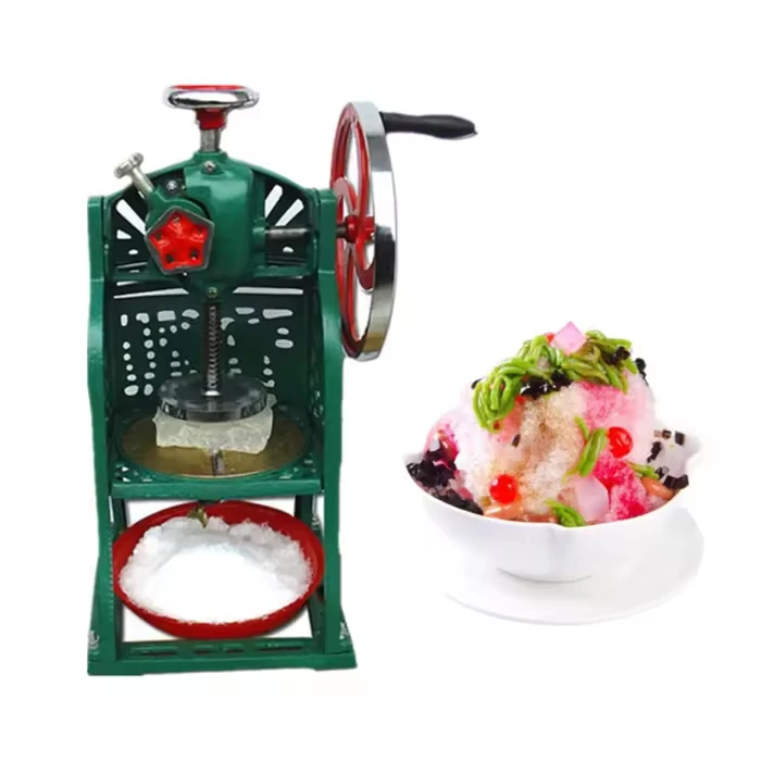 hot selling Ice Crushers Shavers Smoothie manual cast iron ice shaving machine