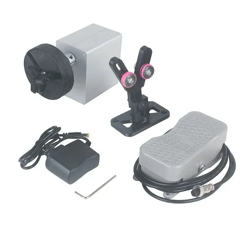 

Portable Fishing Rod Building Elctric-Drive Machine Fishing Rod Winding Machine DIY Fishing Rod Epoxy Resin Rotating Gluing