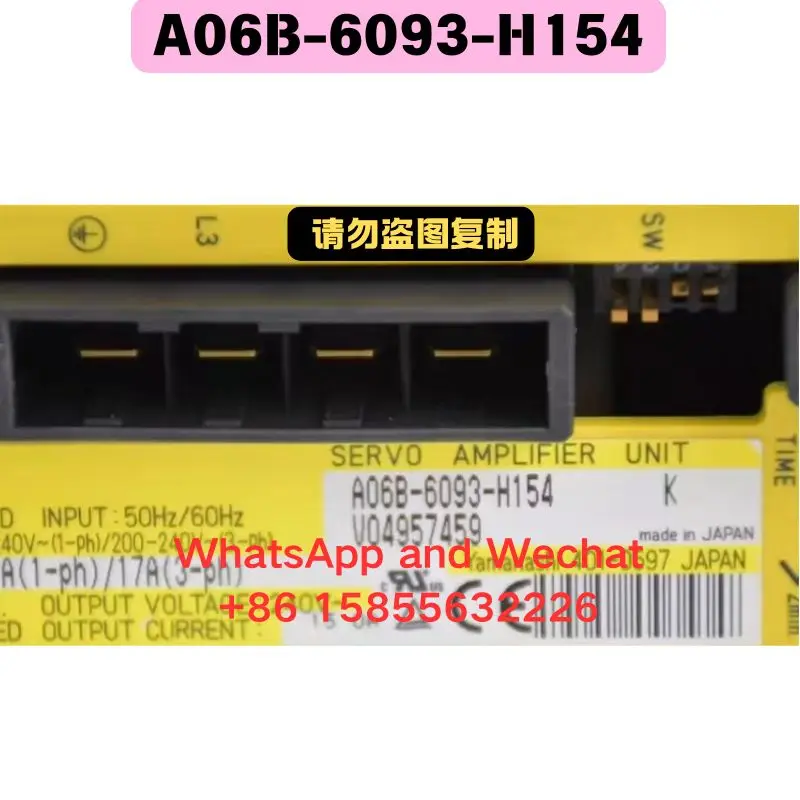 

Used Driver A06B-6093-H154 Functional test OK Fast Shipping