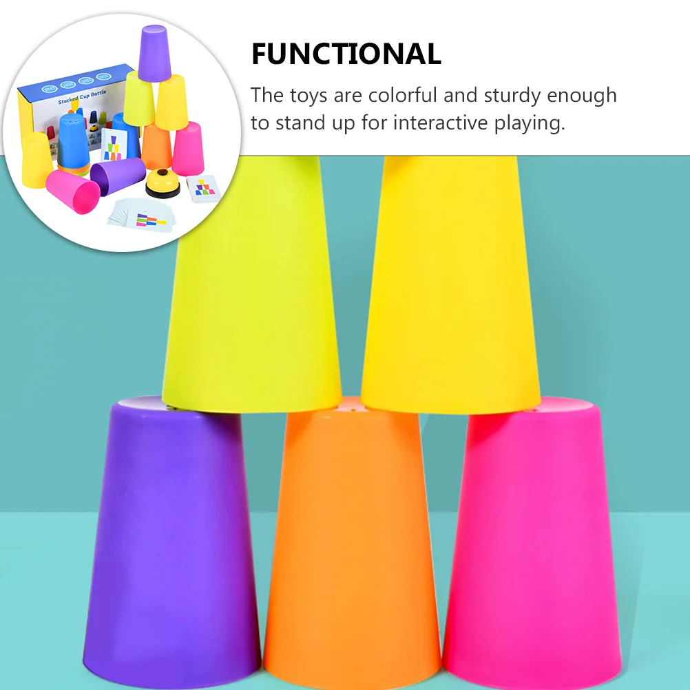 to Stack Battle Cup Game Child Children's Toys Sorting Stacking Paper Educational Plaything