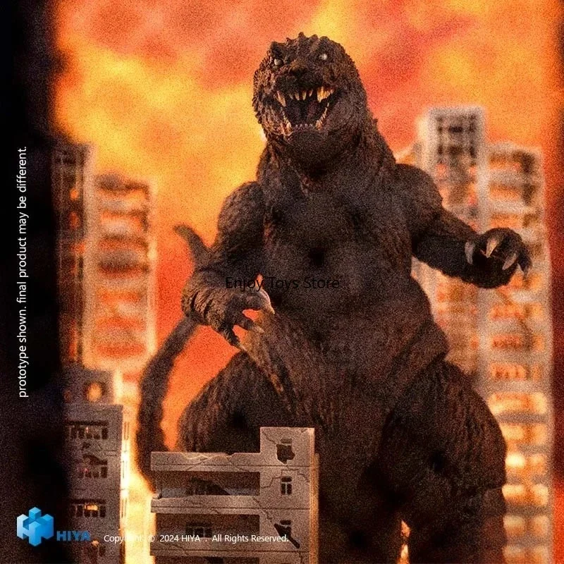 HIYA 7inches Action Figure Exquisite Basic Series Godzilla Mothra King Ghidorah Giant Monsters All-Out Attack