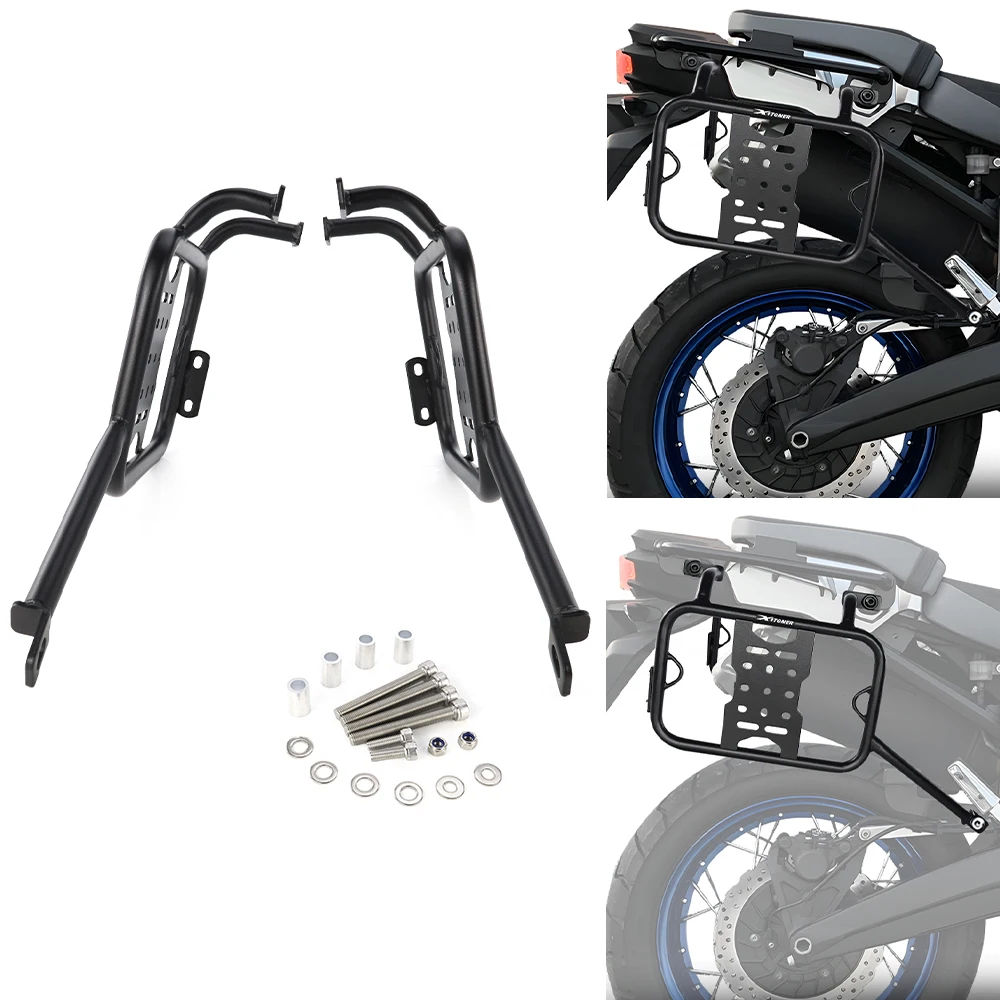 

For Yamaha XT1200Z Super Tenere 2010-2025 Motorcycle Steel Tail Box Saddlebag Support Bars Mounting Brackets Side Pannier Racks