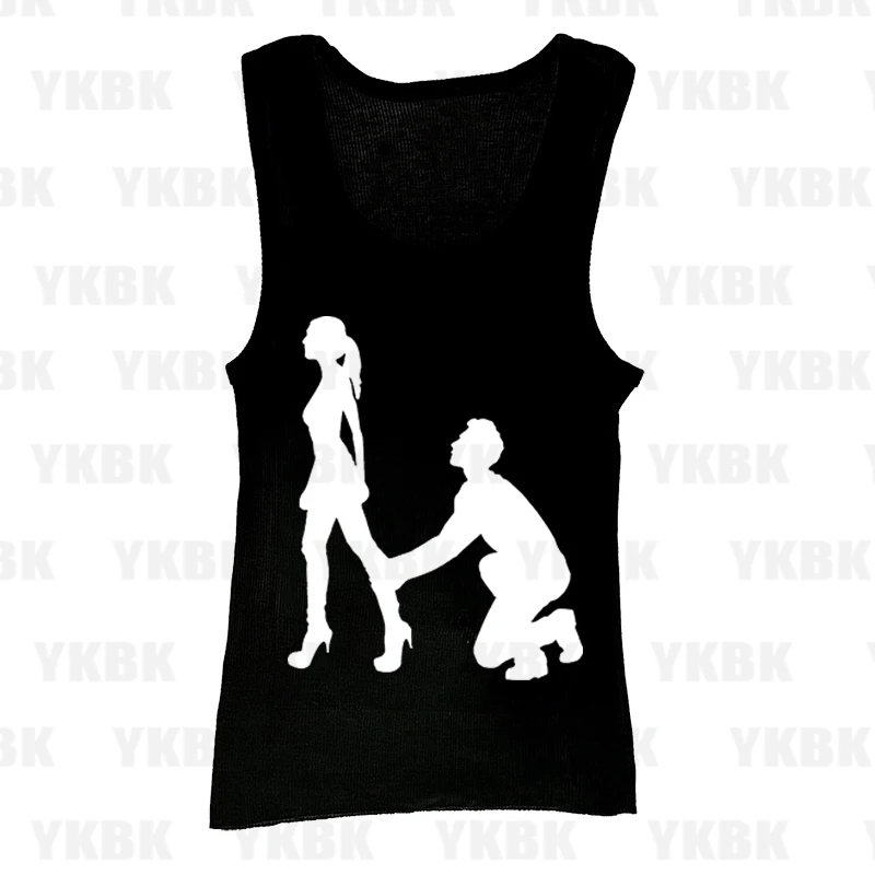 Y2K Women's T-shirt Hip-hop Rock Chic Fashion aesthetic Solid Color Print Daily Work Casual Round Neck Basic Women's Crop Top