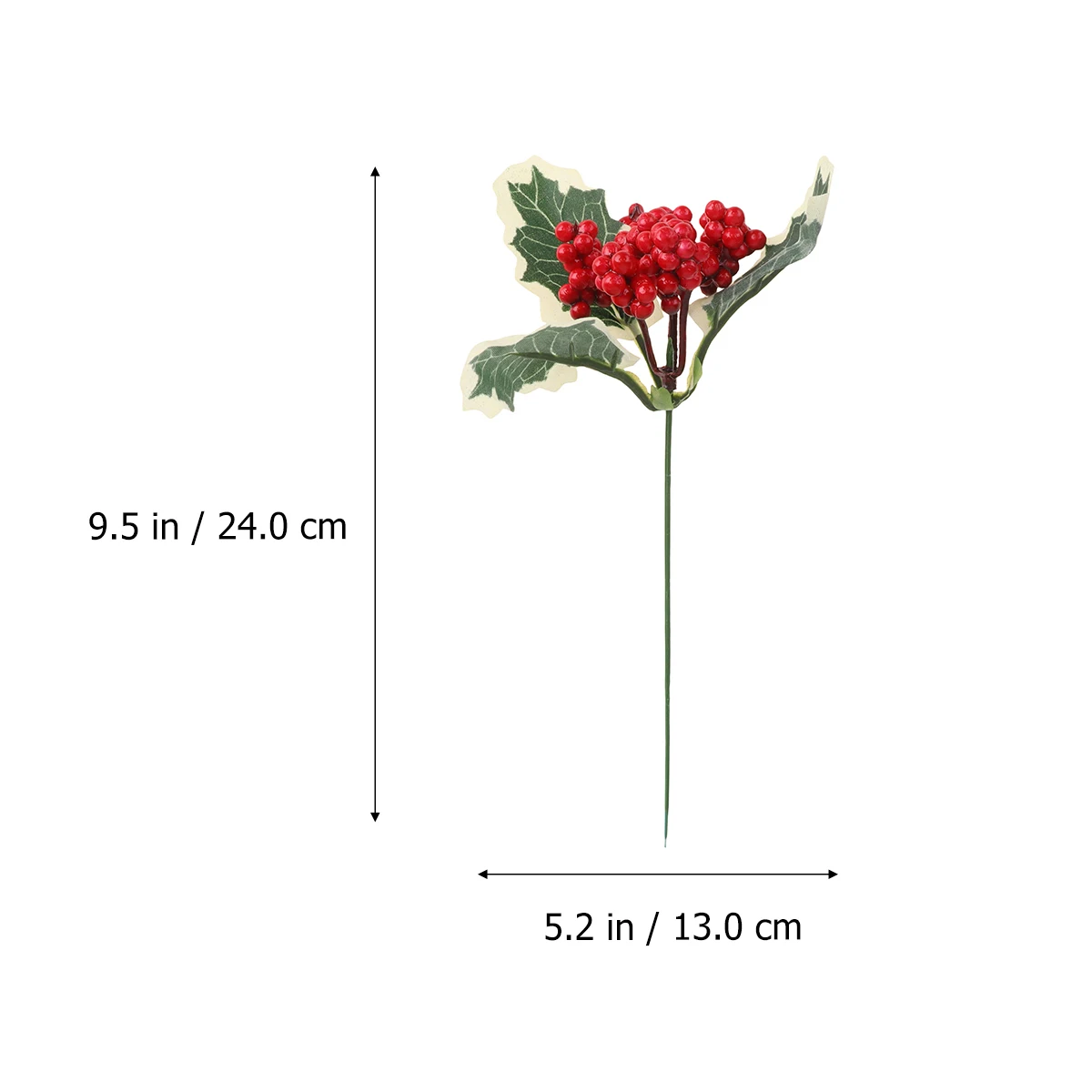 

10 Pcs Artificial Berries Stems Red Berry Christmas Dining Table Branch Tree Decor
