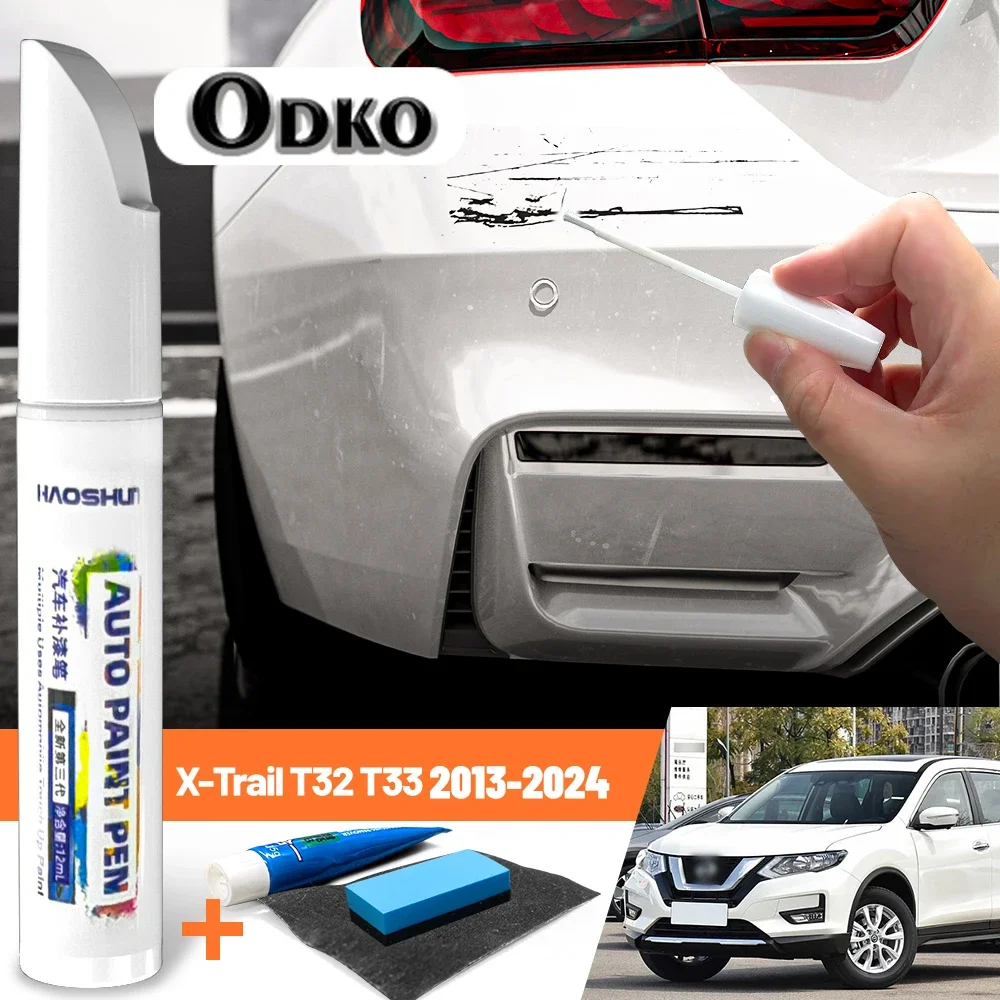 Car Paint Pen Paint Care Scratch Repair Wax Painting Scratch Remover For Nissan X-Trail X Trail T32 T33 2013-2024 2021 2022 2023