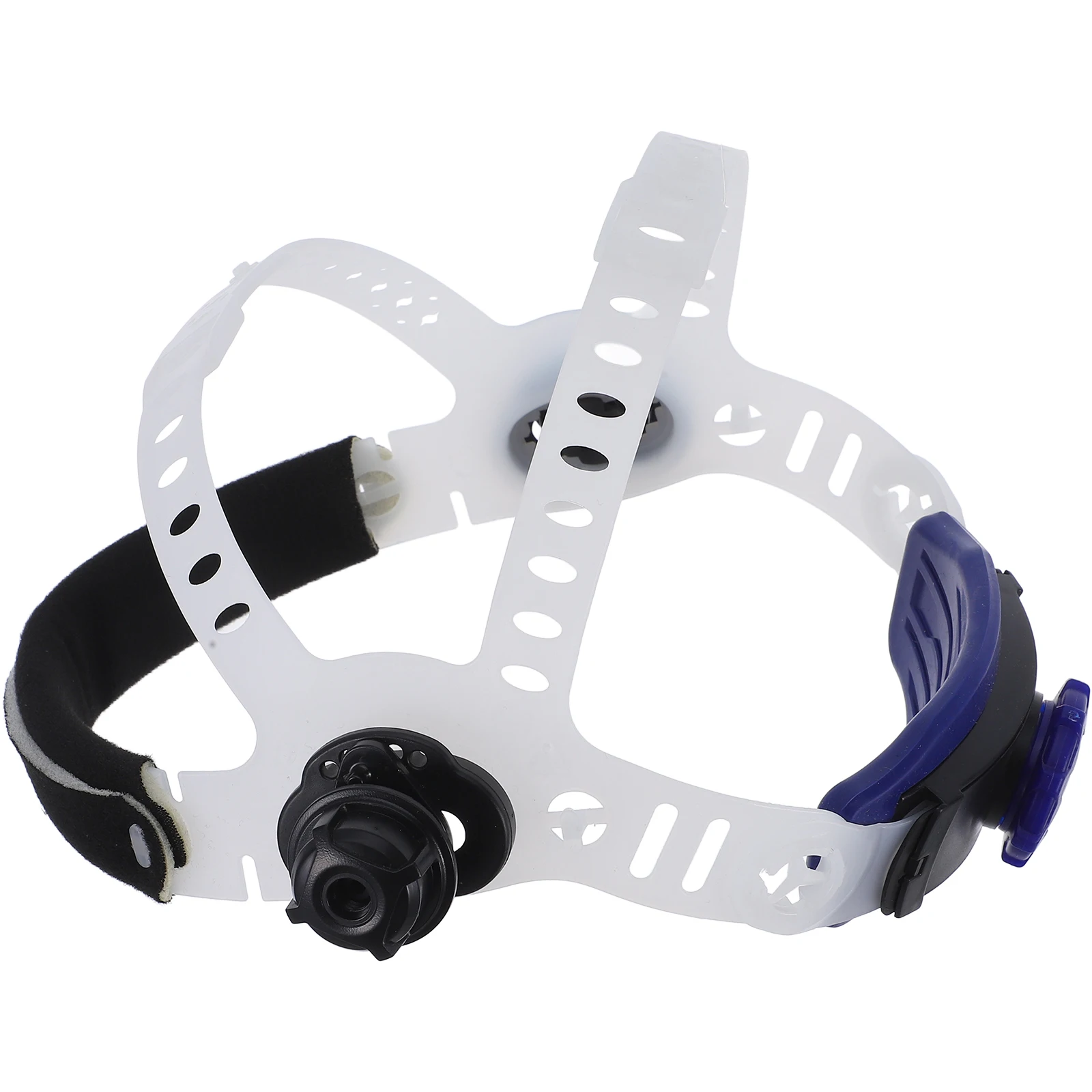 

Welding Headband Cap Sweatband Adjustable Headgear Replacement White Plastic Helmets Accessories Durable Protection