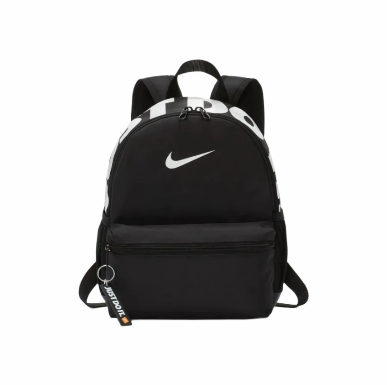 حقيبة ظهر من ألياف البوليستر مطبوعة بشعار Nike Sports and Leisure للنساء باللون الأسود BA5559-013