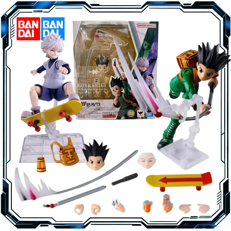 Bandai S.H.Figuarts Gon & Killua Hunter Exam Option Parts Set HUNTER×HUNTER Accessory Kit in Stock Collectible Model Ornaments